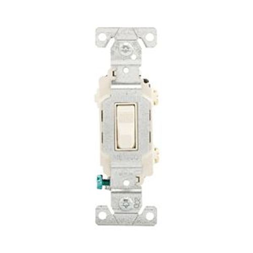 Main product image of Commercial Toggle Switch, #14-10 Awg 20A, 120/277V, Light Almond, Load Type: Motor Control, Fan, CSB120LA