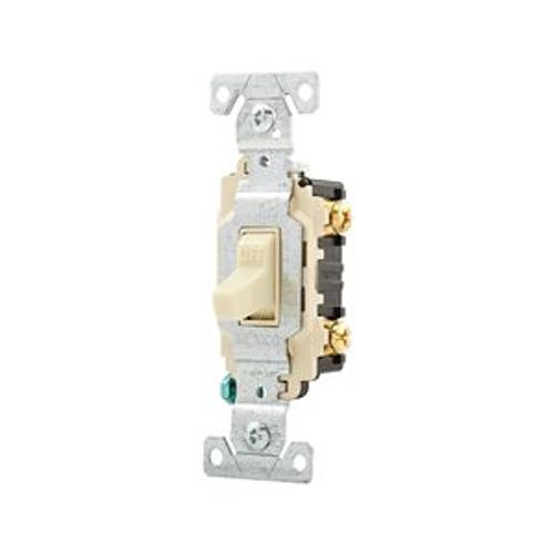 Main product image of Commercial Toggle Switch, #14-10 Awg 20A, 120/277V, Ivory, Load Type: Motor Control, Fan, 1-Pole, CSB120V