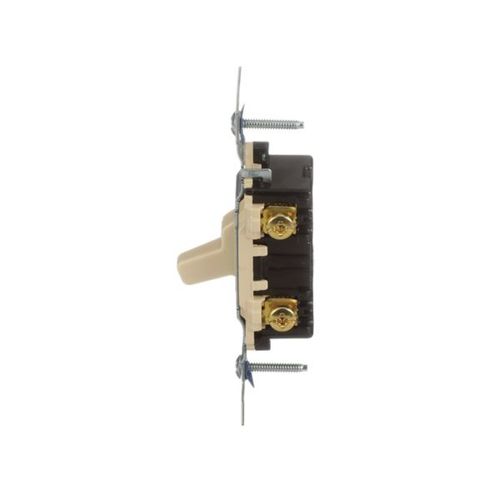 Main product image of Commercial Toggle Switch, #14-10 Awg 20A, 120/277V, Ivory, Load Type: Motor Control, Fan, 1-Pole, CSB120V