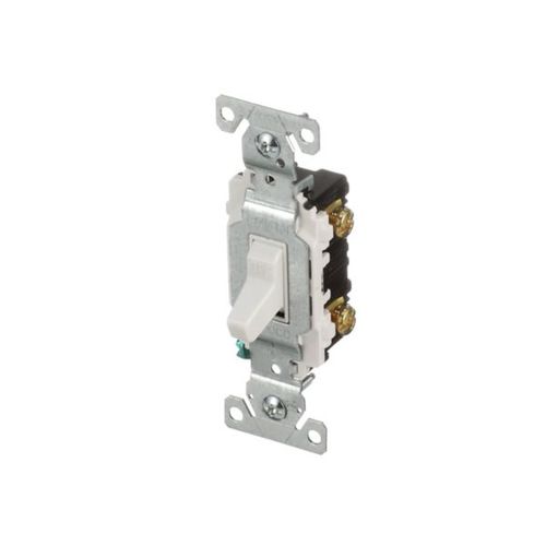 Main product image of Commercial Toggle Switch, #14-10 Awg 20A, 120/277V, Load Type: Motor Control, Fan, 1-Pole, Pvc, CSB120W