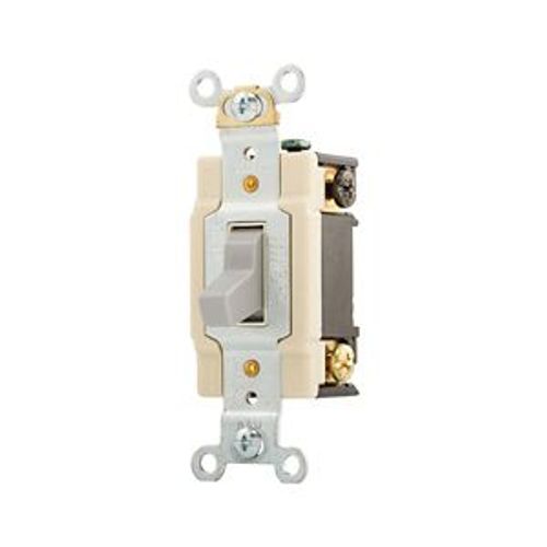 Main product image of Commercial Toggle Switch, #14-10 Awg 15A, 120/277V, Gray, Load Type: Motor Control, Fan, 2-Pole, CSB215GY