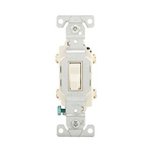 Main product image of Commercial Toggle Switch, #14-10 Awg 15A 120/277V, Light Almond, Load Type: Motor Control, Fan, CSB215LA