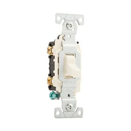Main product image of Commercial Toggle Switch, #14-10 Awg 15A 120/277V, Light Almond, Load Type: Motor Control, Fan, CSB215LA