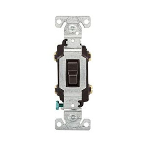 Main product image of Commercial Toggle Switch, #14-10 Awg 20A, 120/277V, Brown, Load Type: Motor Control, Fan, 2-Pole, CSB220B