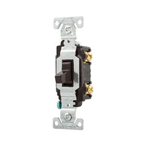 Main product image of Commercial Toggle Switch, #14-10 Awg 20A, 120/277V, Brown, Load Type: Motor Control, Fan, 2-Pole, CSB220B