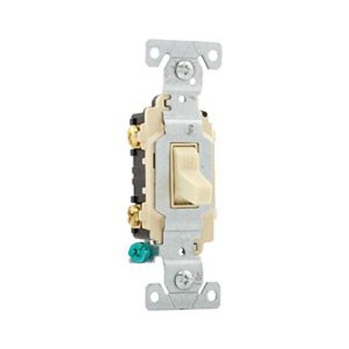 Main product image of Commercial Toggle Switch, #14-10 Awg 20A, 120/277V, Ivory, Load Type: Motor Control, Fan, 2-Pole, CSB220V