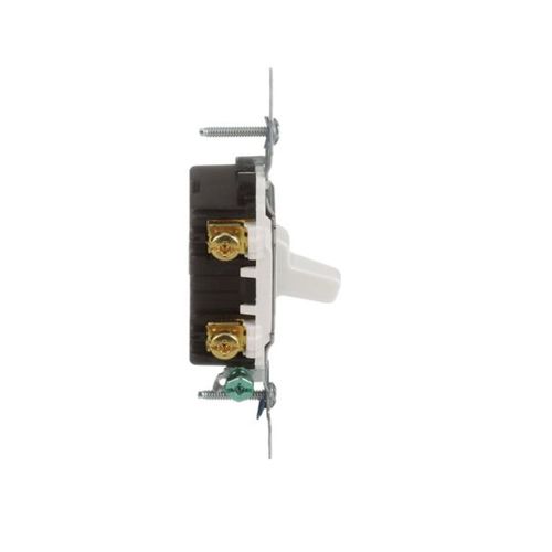 Main product image of Commercial Toggle Switch, #14-10 Awg 20A, 120/277V, Load Type: Motor Control, Fan, 2-Pole, CSB220W