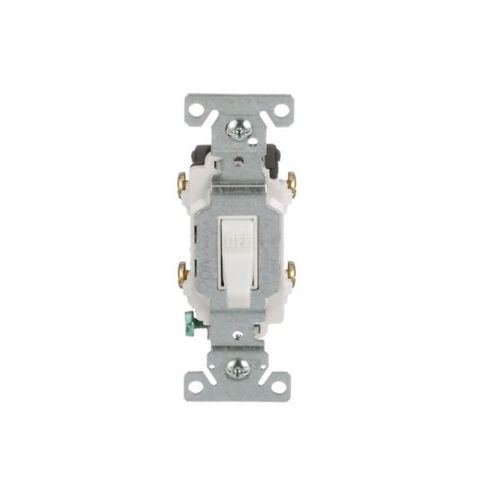 Main product image of Commercial Toggle Switch, #14-10 Awg 20A, 120/277V, Load Type: Motor Control, Fan, 2-Pole, CSB220W