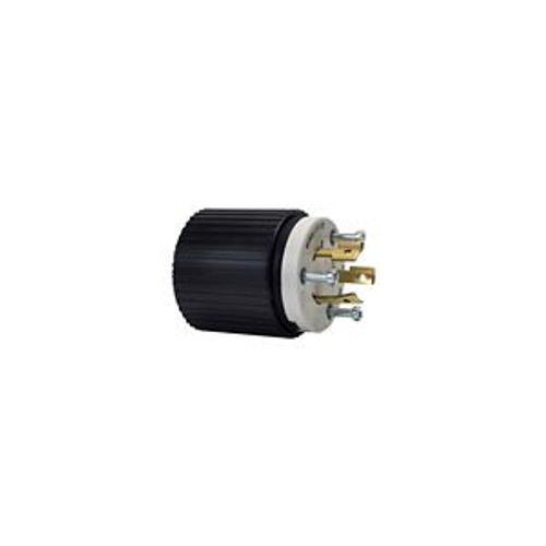 Main product image of Auto Grip Locking Plug, #18-8 Awg, 20A, 480V, Auto Grip, L12-20, 3-Pole, 3-Wire, 0.38 To 1 In, CWL1220P