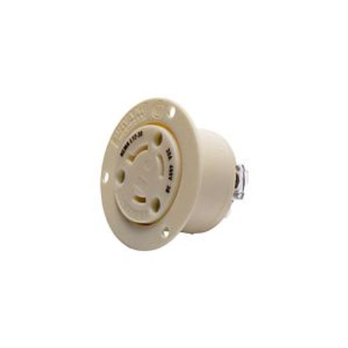 Main product image of Auto Grip Locking Flanged Outlet, #14-8 Awg, 30A, 600V, L13-30, 3-Pole, 3-Wire, CWL1330FO