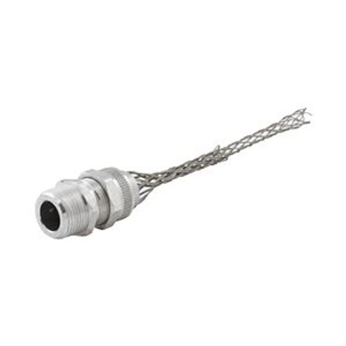 Main product image of Strain Relief Deluxe Cord Grip, Straight, 0.38-0.50" Cord Dia. 3/4" Fitting, Male Mesh Body, DC200375