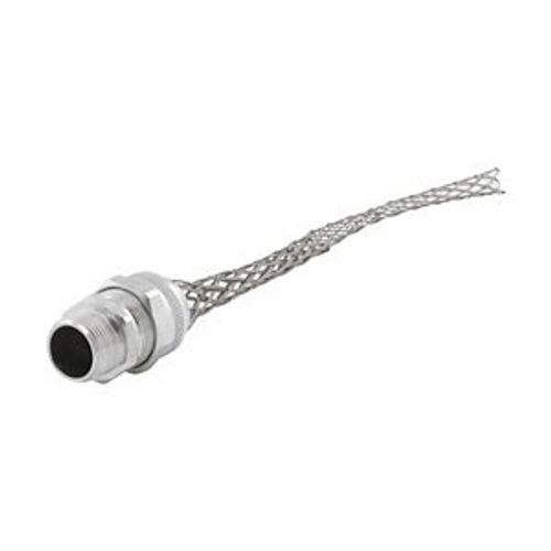 Main product image of Strain Relief Deluxe Cord Grip, Straight, 0.63-0.75" Cord Dia. 3/4" Fitting, Male Mesh Body, DC200625