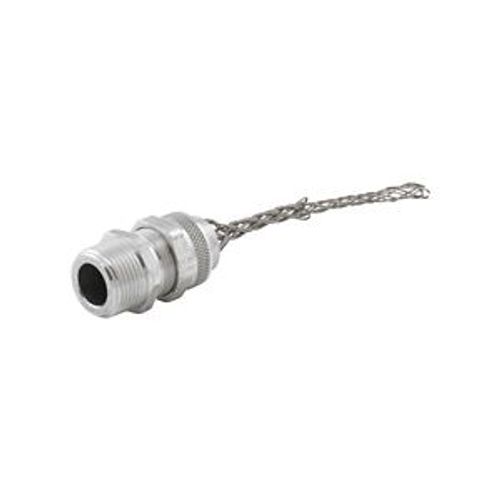 Main product image of Strain Relief Deluxe Cord Grip, Straight, 0.75-0.88" Cord Dia. 3/4" Fitting, Male Mesh Body, DC200750