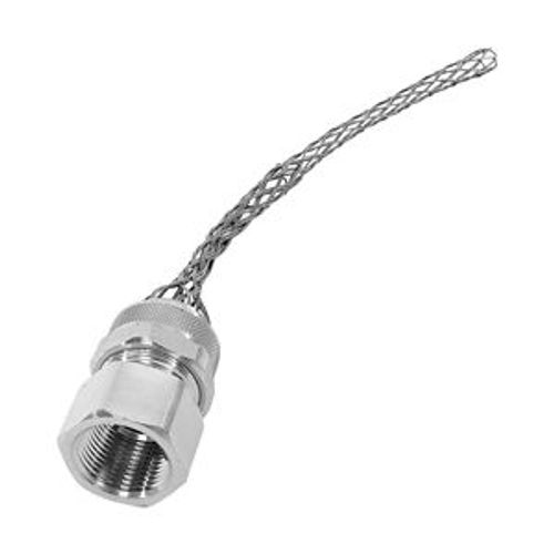 Main product image of Strain Relief Deluxe Cord Grip, Straight, 0.44-0.56" Cord Dia. 1" Fitting, Female Mesh Body, DC300437-F