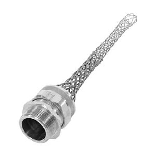Main product image of Strain Relief Deluxe Cord Grip, Straight, 1.13-1.25" Cord Dia. 1-1/2" Fitting, Male Mesh Body, DC5001125