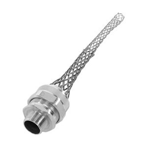 Main product image of Strain Relief Deluxe Cord Grip, Straight, 1.44-1.56" Cord Dia. 2" Fitting, Male Mesh Body, DC6001437