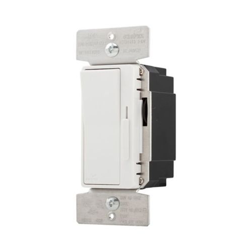Main product image of Decorator Dimmer, Preset Feature, #14 -12 Awg 120/277V, Slide Actuator, 1000 Sq Ft Coverage, DF10P-C1