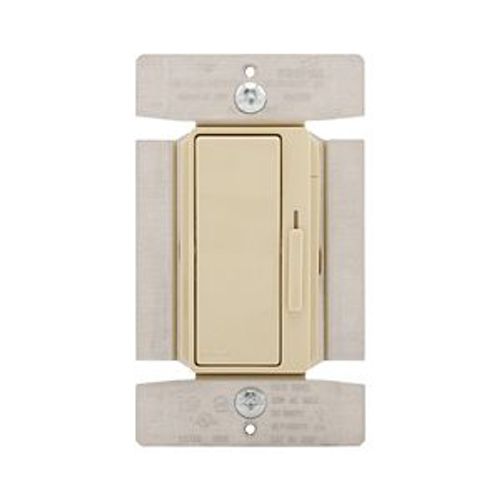 Main product image of Decorator Dimmer, Preset Feature, #14 -12 Awg 120V, Slide Actuator, Wire Lead Connect, Ivory, DI10P-V