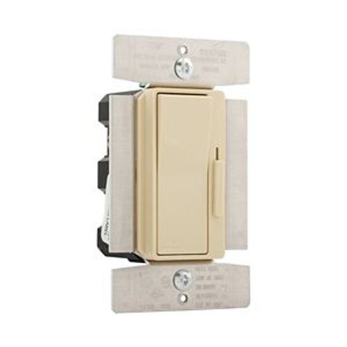 Main product image of Decorator Dimmer, Preset Feature, #14 -12 Awg 120V, Slide Actuator, Wire Lead Connect, Ivory, DI10P-V