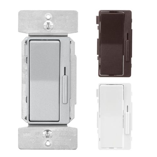 Main product image of 120V, Universal Decorator Dimmer W/ Preset Oil Rubbed Bronze/Silver Granite/White, DUL06P-C6-KB-L