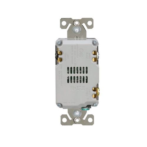 Main product image of Plt Wi-Fi Smart Duplex Receptacle, Neutral Required, 120V, Split Control 15A, 1/2 Hp, 120V Black, EWFTRCR15-BK-BX-L