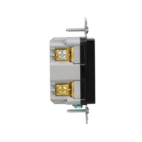 Main product image of Plt Wi-Fi Smart Duplex Receptacle, Neutral Required, 120V, Split Control 15A, 1/2 Hp, 120V Black, EWFTRCR15-BK-BX-L