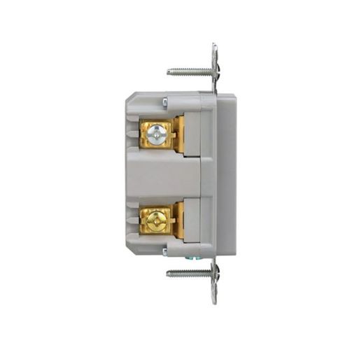 Main product image of Plt Wi-Fi Smart Duplex Receptacle, Neutral Required, 120V, 15A, 1/2 Hp, 120V, Push Button, Gray, EWFTRCR15-GY-BX-L