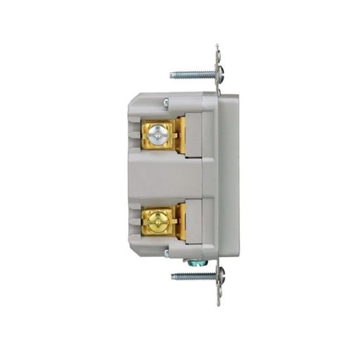 Main product image of Plt Wi-Fi Smart Duplex Receptacle, 120V, Split Control 15A, 1/2 Hp, 120V Silver Granite, EWFTRCR15-SG-BX-L