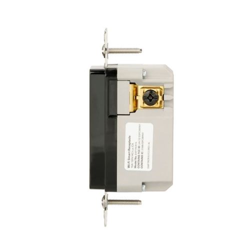 Main product image of Plt Wi-Fi Smart Duplex Receptacle, Weather Resistant, Split Control 15A, 1/2 Hp, 120V Black, EWFWRCR15-BK-BX-L