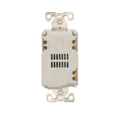 Main product image of Plt Wi-Fi Smart Duplex Receptacle, Weather Resistant, 120V, Split Control 15A, 1/2 Hp, 120V Gray, EWFWRCR15-GY-BX-L