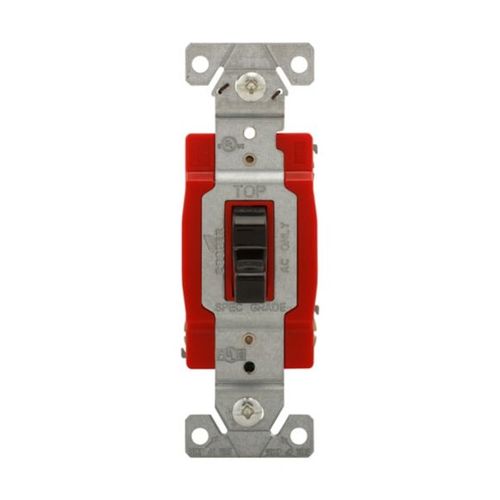 Main product image of Ezlink Modular Toggle Switch, 20 A, 120-277 Vac, 60 Hz, Three-Pole, Four-Wire, Black, EZ1223BK