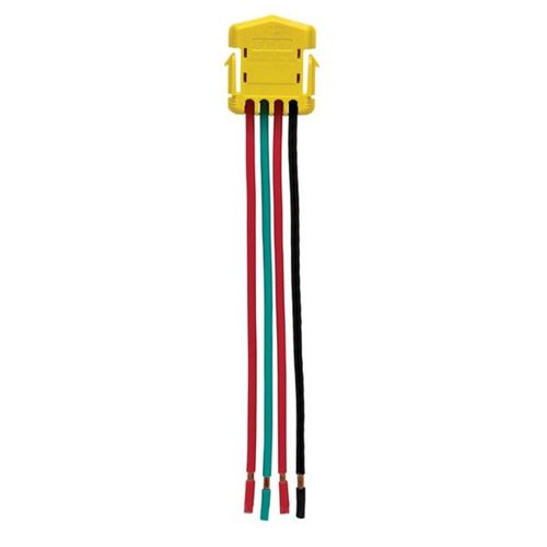 Main product image of Ezlink Modular Switch Connector, 20 A, 120-277 Vac, 60 Hz, 3-Pole, Stranded, 4-Wire, Yellow, EZ3WSWSTR