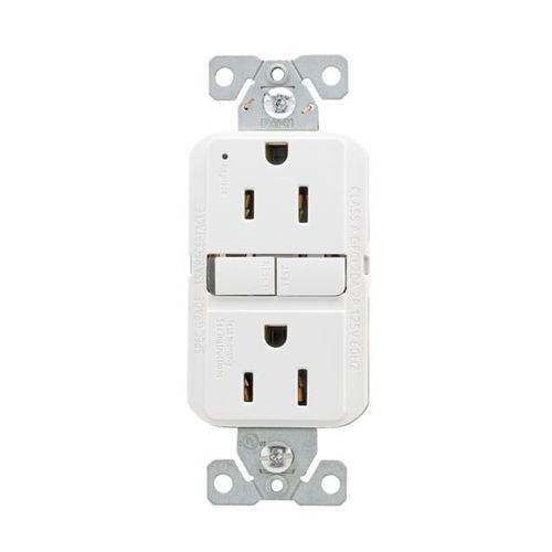 Main product image of Ezlink Modular Gfci, 15 A, 125 Vac, 60 Hz, White, Three-Wire, EZGF15W