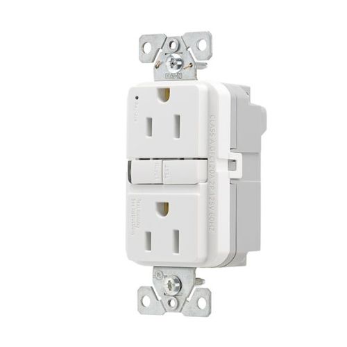 Main product image of Ezlink Modular Gfci, 15 A, 125 Vac, 60 Hz, White, Three-Wire, EZGF15W