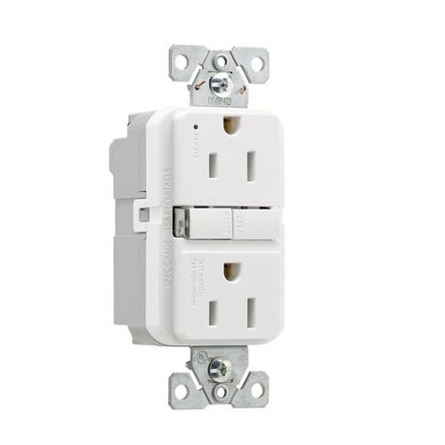Main product image of Ezlink Modular Gfci, 15 A, 125 Vac, 60 Hz, White, Three-Wire, EZGF15W