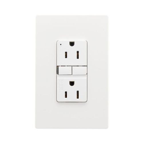 Main product image of Ezlink Modular Gfci, 15 A, 125 Vac, 60 Hz, White, Three-Wire, EZGF15W
