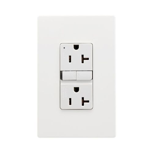 Main product image of Ezlink Modular Gfci, 20 A, 125 Vac, 60 Hz, White, Three-Wire, EZGF20W