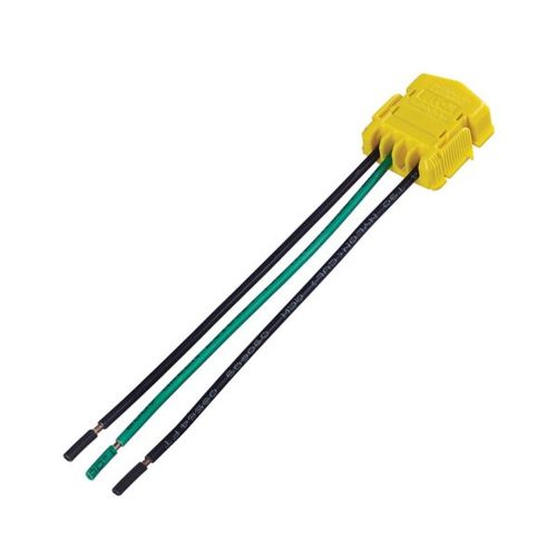 Main product image of Ezlink Modular Switch Connector, 20 A, 125 Vac, 60 Hz, Single-Pole, Solid, 3-Wire, Yellow, EZSPSWSOL