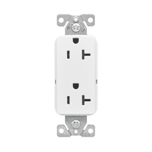 Main product image of Ezlink Modular Decorator Receptacle, 20 A, 125 Vac, 60 Hz, Tamper-Resistant 3-Wire,Brown, EZTR6362B
