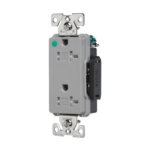 Main product image of Ezlink Modular Decorator Hg Receptacle, 20 A, 125 Vac, 60 Hz, Black, 3-Wire, Tamper-Resistant, EZTR8362BK
