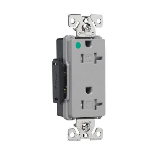 Main product image of Ezlink Modular Decorator Hg Receptacle, 20 A, 125 Vac, 60 Hz, Black, 3-Wire, Tamper-Resistant, EZTR8362BK