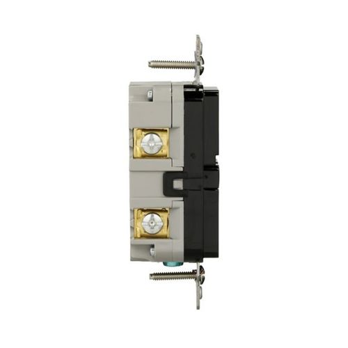Main product image of Self-Test Gfci, 15A, 125V, Black, Slim Design, With Wallplate, GF15BK-WP