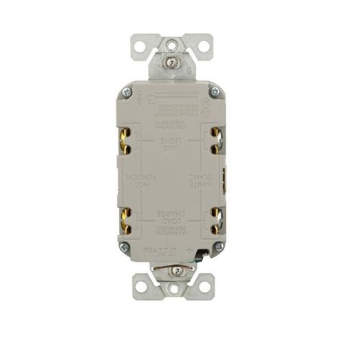 Main product image of Self-Test Gfci, 15A, 125V, Light Almond, Slim Design, GF15LA