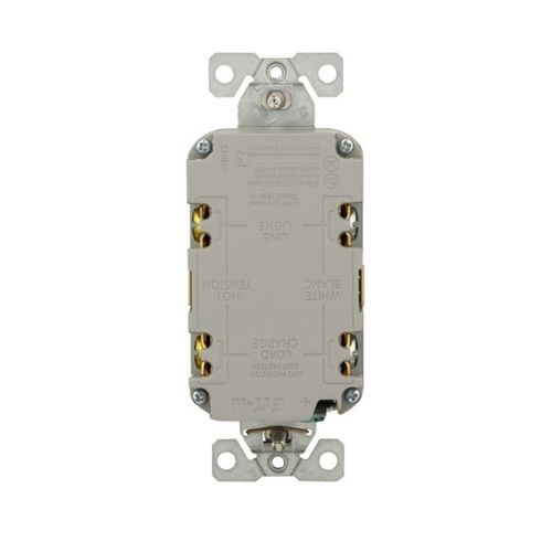 Main product image of Self-Test Gfci, 15A, 125V, Ivory, Slim Design, GF15V