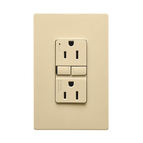 Main product image of Self-Test Gfci, 15A, 125V, Ivory, Slim Design, GF15V