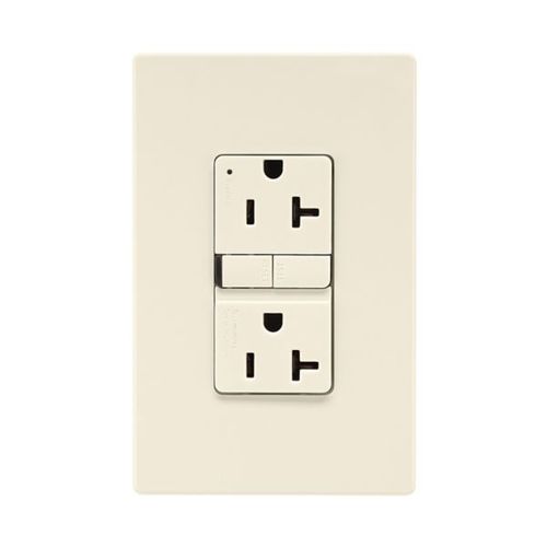 Main product image of Self-Test Gfci, 20A, 125V, Light Almond, Slim Design, GF20LA