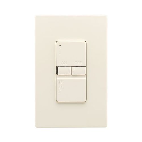 Main product image of Slim Blankface Gfci Receptacle, Self-Test, #14 -10 Awg 20A 125V, Light Almond 2-Pole 3-Wire, GFD20LA