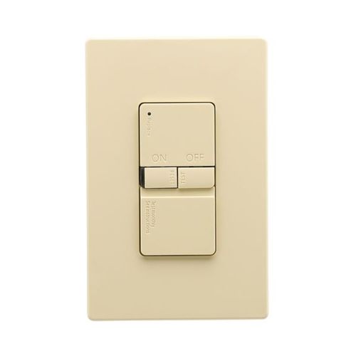 Main product image of Slim Blankface Gfci Receptacle, Self-Test, #14 -10 Awg 20A 125V, Ivory, Blankface, 2-Pole 3-Wire, GFD20V