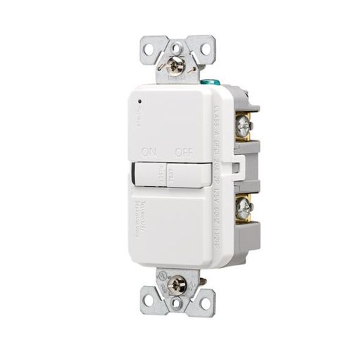 Main product image of Slim Blankface Gfci Receptacle, Self-Test, #14 -10 Awg 20A 125V, Blankface, 2-Pole 3-Wire, GFD20W
