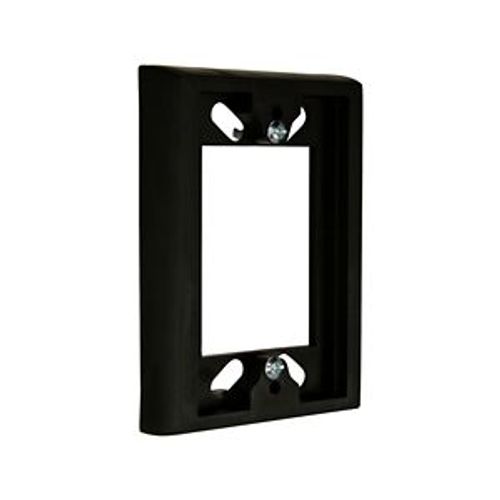 Main product image of Gfci Extension Ring, 7/8 Inch Spacer, 15A, Led Accent Light, 120 Vac, Black, Single-Pole, GFER-BLK
